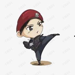 特警漫画图片,英勇无畏的瞬间